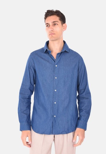 Camicia uomo jeans - uomo, 100%