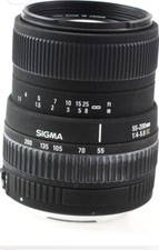 Zoom 55-200 mm piccolo obiettivo SIGMA DC F4-5.6 per Canon EOS