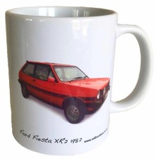 Ford Fiesta XR2 1982 - Tazza ceramica - Ottimo regalo per l'appassionato di auto Hot Hatch