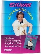 MAGO SILVAN Poster Autografato Signed Poster Autografo Illusionista