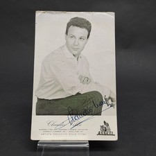 Cartolina con autografo del