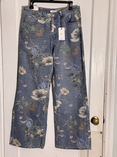 Jeans f21 forever floreale - f21,