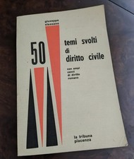 Stassano 50 Temi Svolti Di Diritto Civile La Tribuna Piacenza 1968 Romano 