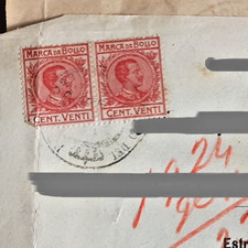 marche da bollo antrodoco rieti su certificato 1924