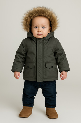 Giaccone neonato imbottito - giaccone,