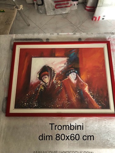 Quadro giuliano trombini - giuliano,