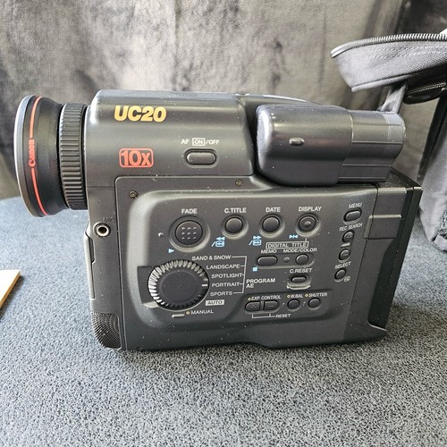 Canon vintage camcorder - uc,