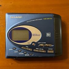 Minidisc-Recorder and Player SHARP MD-SR70 - Faulty