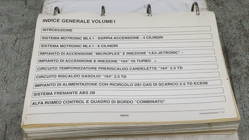 Manuale officina alfa - officina, romeo