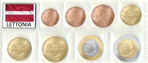 Lettonia 2014 euro - 2014, serie
