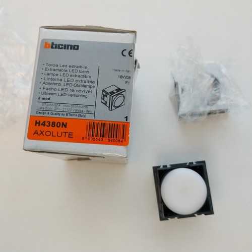 Bticino axolute h4380n - h4380n, torcia
