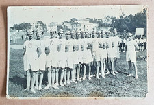 foto d'epoca gruppo atleti ONB