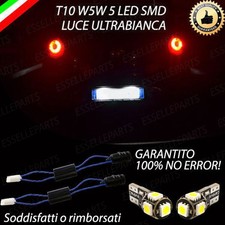 COPPIA LUCI TARGA A 5 LED PER