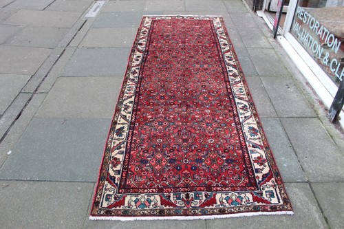 Runner lungo rosso - , lana