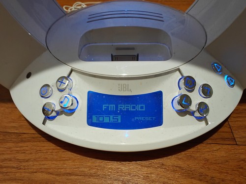 Jbl time ipod dock - ipod, orologio