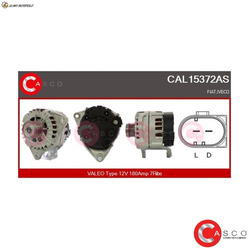 Generatore cal15372as per fiat - per,