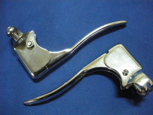Coppia leve freno bici vintage