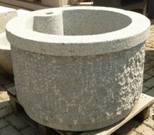 Fioriera tonda Vaso in pietra