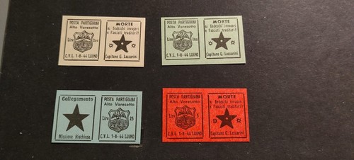 Posta partigiana 1944 alto - posta,