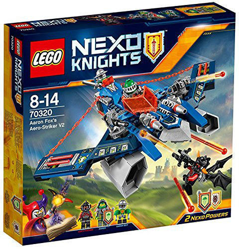 Lego nexo knights aerojet v2 - nexo, l'aerojet