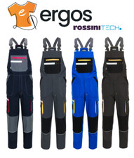 ROSSINI Pettorina UltraFlex Salopette Lavoro Stretch Rinforzat Resistente A50228