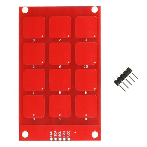 Tastiera sensore touch 4x3 - tastiera, touch,