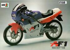 ADESIVI ORIGINALI APRILIA GENUINE DECAL AF1 50 PROJECT 108 1988 LOGO CARENA