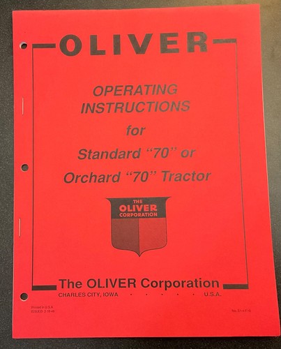 Oliver standard orchard - oliver, 70
