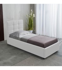 Letto singolo con contenitore
