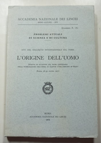 Origine dell uomo - dell'uomo, the