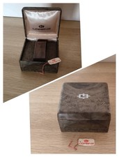 70/80s LORENZ VINTAGE WATCH BOX UHRENBOX SCATOLA OROLOGIO CHRONOGRAPH DIVER +TAG