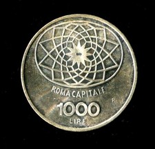 1000 lire argento - 1000,