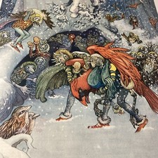 1920 BIRD HAVEN stampa fantasy