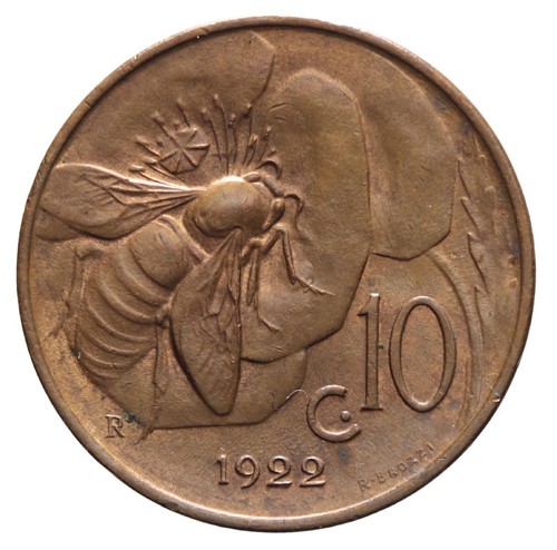 Regno italia 10 - d'italia,