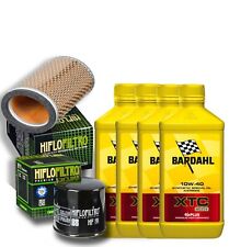 TAGLIANDO TRIUMPH BONNEVILLE 800 BARDAHL XTC 10W40 FILTRI HIFLO  2003