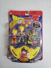 Set figure Dragonball Z Babidi Saga S.S. Trunks & SS Goten NUOVE bordi scheggiati