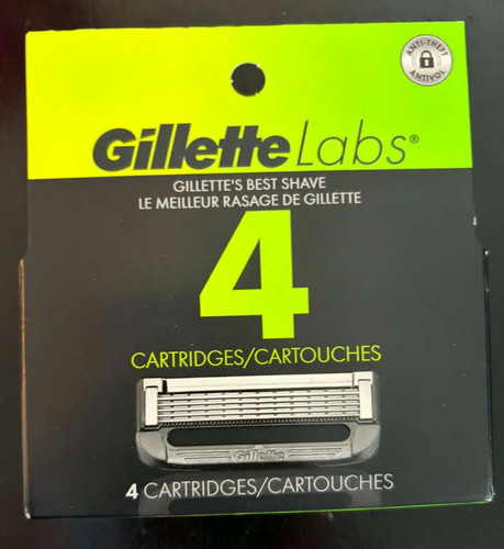 Gillette labs razor blade - labs,