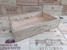 Cassetta porta vino in legno ~