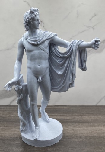Scultura greca apollo - greca,