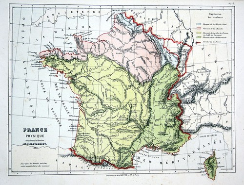 Francia europa mappa del mondo - mappa,