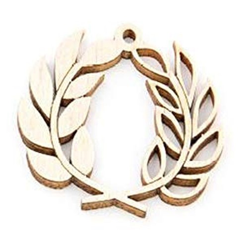 Legno legnetto ciondolo - pz,