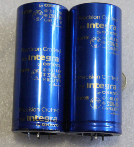 2pcs capacitors coppia - capacitors,