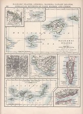 Mappa Vittoriana 1897 ~ Isole