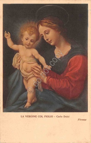 Cartolina vergine col - vergine,