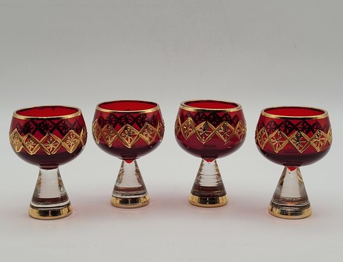 Bicchieri cordiali vintage - bicchieri,