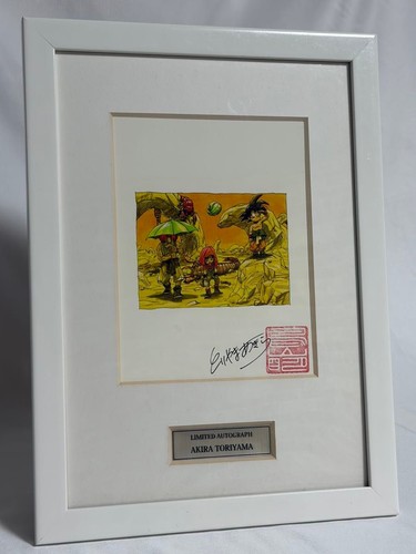 Akira toriyama autografo - akira,