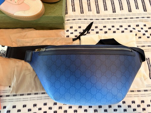 Nuova borsa blu gucci 835810 - nuova,