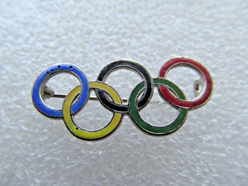 Vecchio distintivo olimpiadi - vecchio,