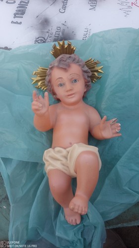 Gesù bambino gesso cm - gesso, 30
