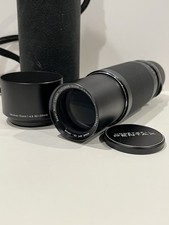 Pentax SMC Takumar 85-210 mm f/4.5 obiettivo zoom M42 attacco a vite con custodia + cappuccio - EXC